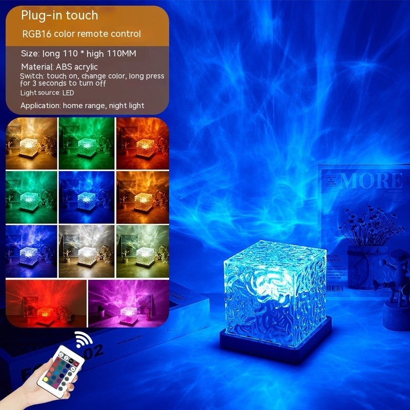 Crystal Wave Water Lamp